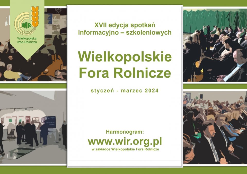 Wielkopolskie Forum Rolnicze XVII edycja rozpocznie się 30 stycznia we Wtórku