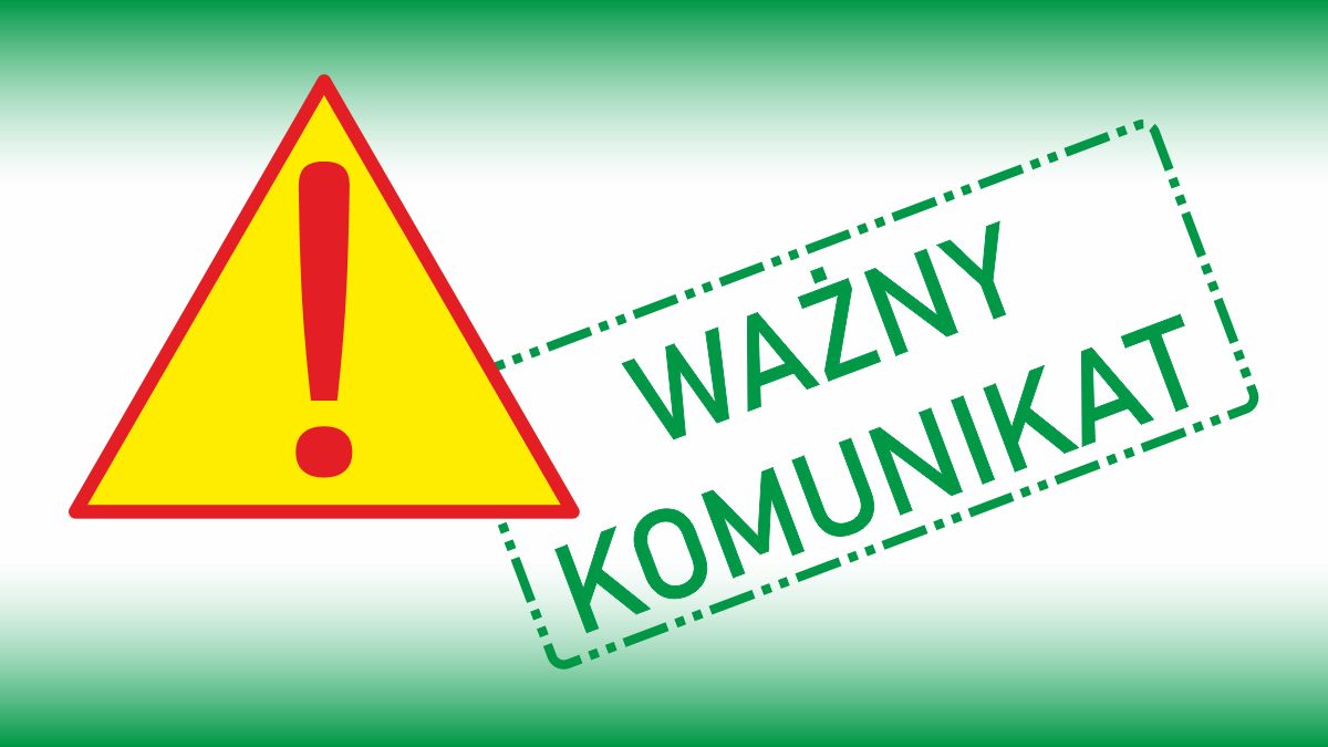 UWAGA! Komunikat w sprawie jakości wody przeznaczonej do spożycia przez ludzi dla mieszkańców miejscowości Raczyce, Uciechów, Lipiny