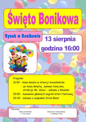 Święto Bonikowa