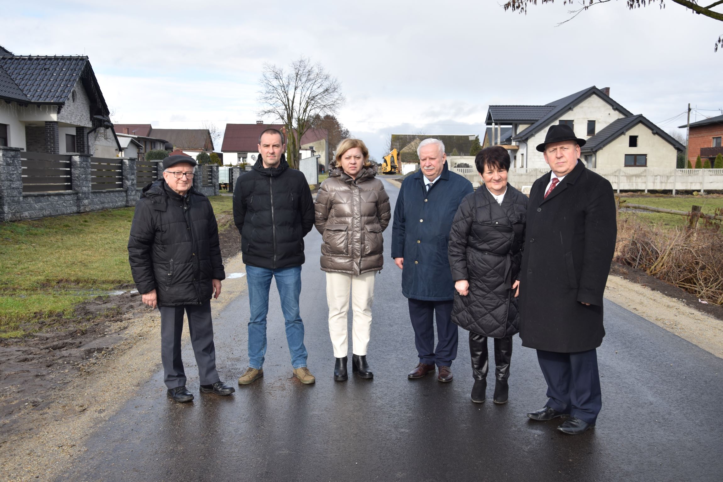 Dokonano odbioru technicznego drogi gminnej w Tarchałach Małych