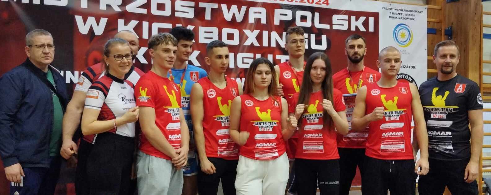 Udane Mistrzostwa Polski zawodników Center-Team Odolanów