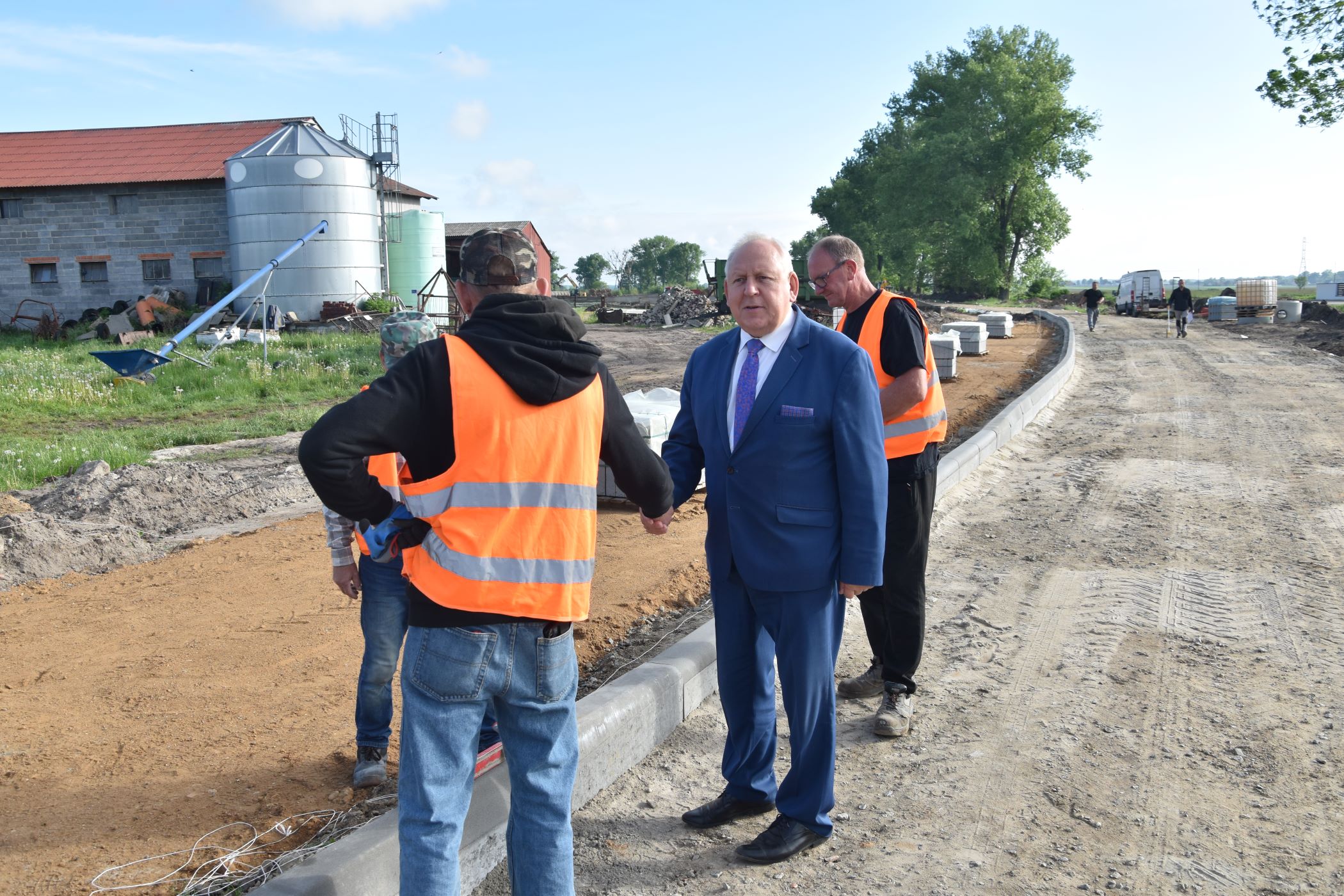 Postępy prac na ul. Nowej w Odolanowie