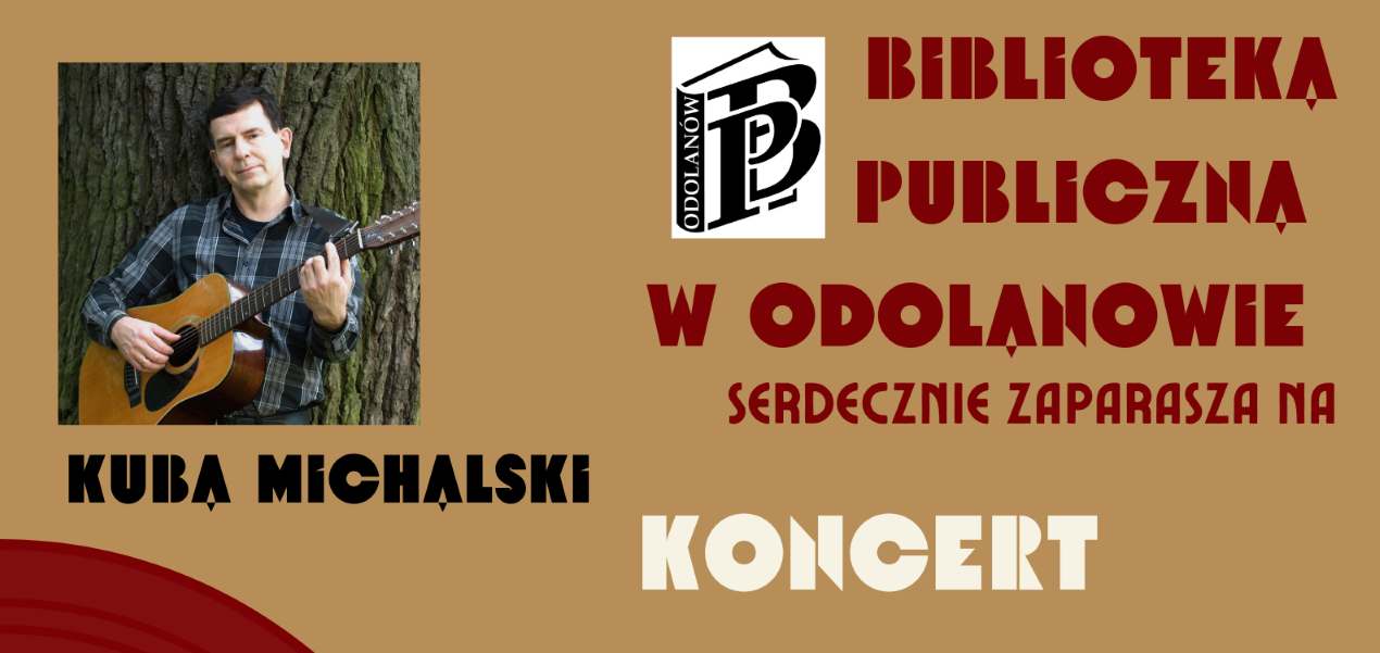 Biblioteka Publiczna w Odolanowie zaprasza na Koncert Poezji Śpiewanej