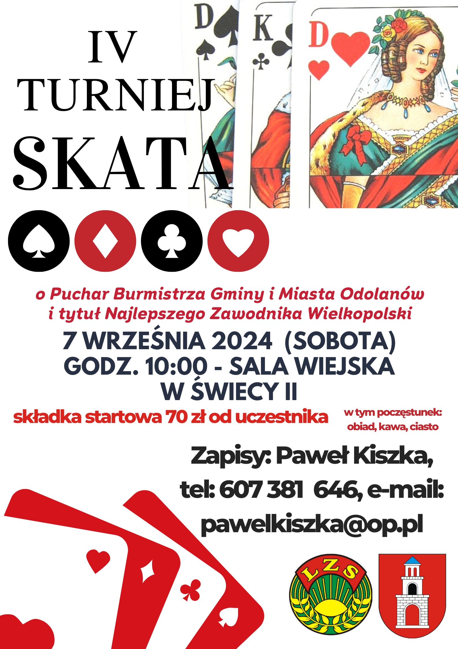 Zapraszamy na IV Międzywojewódzki Turniej Skata