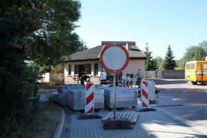Trwają drobne prace na terenie odolanowskich bloków
