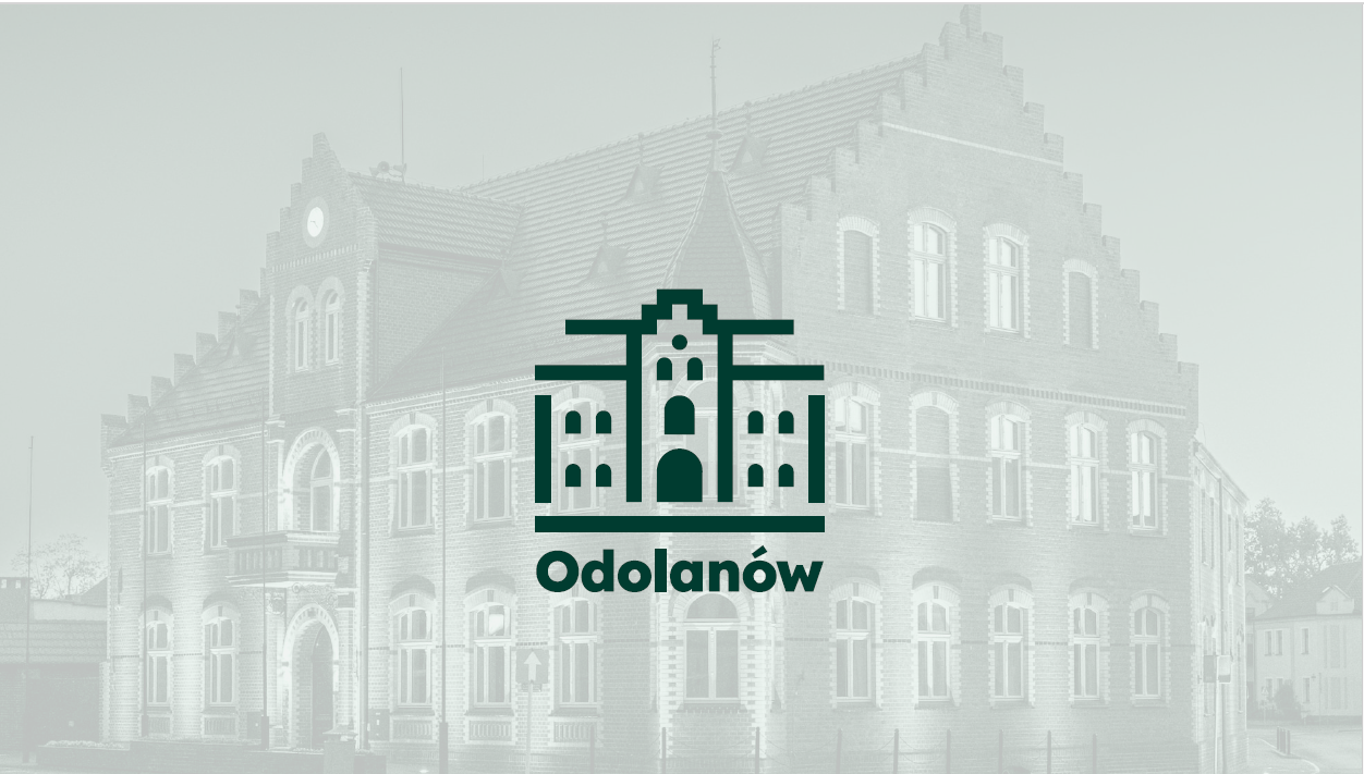 Nowe logo Odolanowa: zielona przyszłość miasta zamknięta w symbolu ratusza