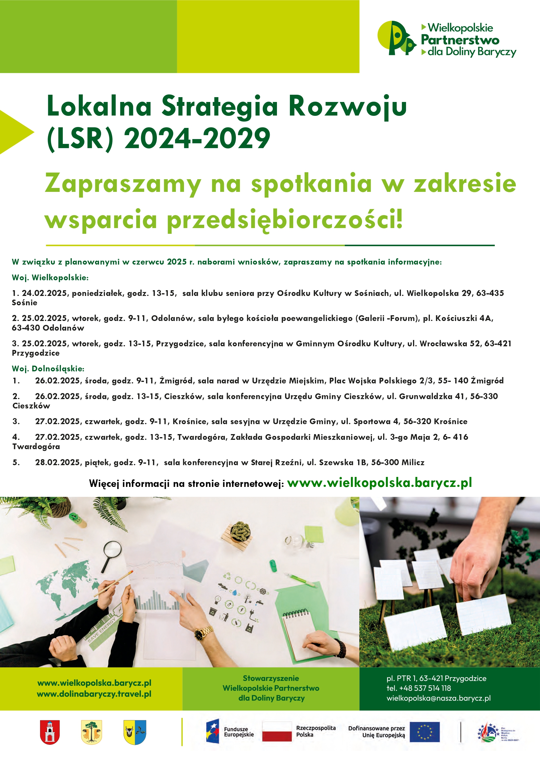 Wsparcie przedsiębiorczości - spotkania informacyjne