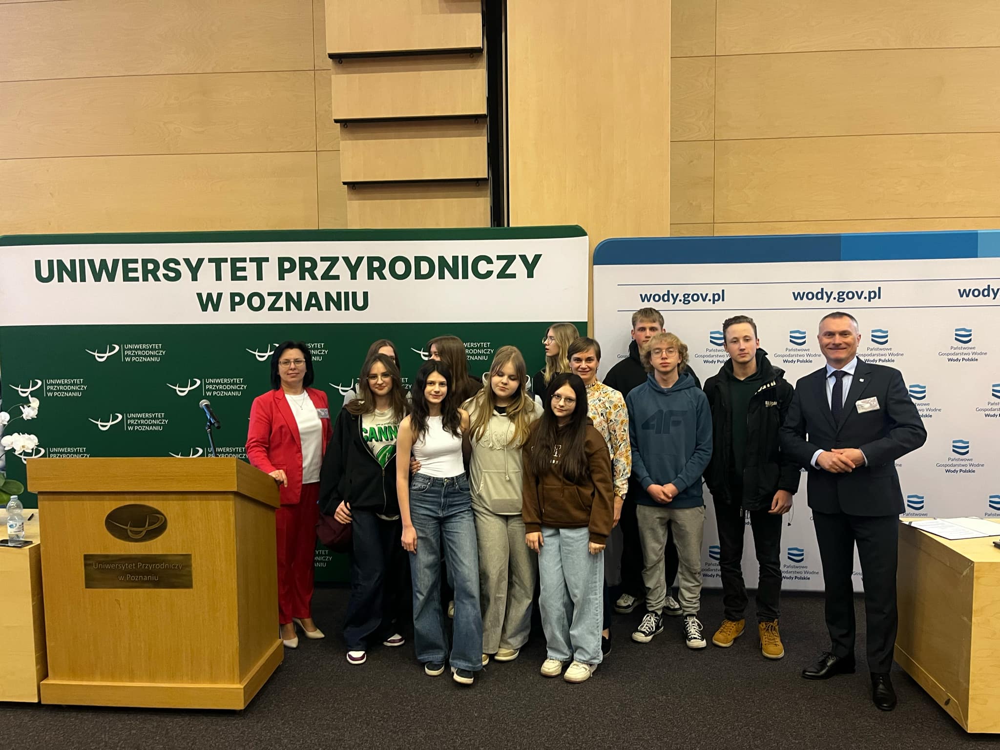 Odolanowscy uczniowie z wizytą na Uniwersytecie Przyrodniczym w Poznaniu z okazji Światowego Dnia Wody