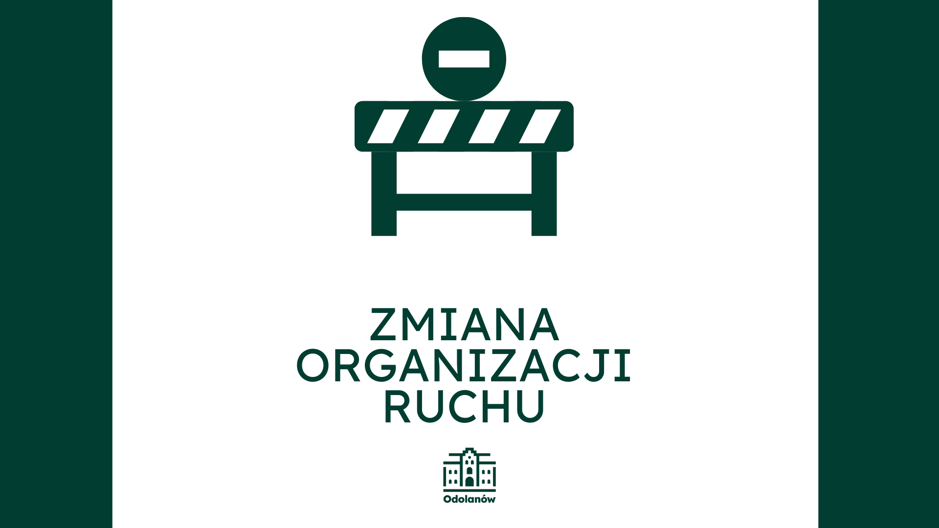 Zmiana organizacji ruchu na przejeździe kolejowym w Garkach w dniu 20.02.2026 r.