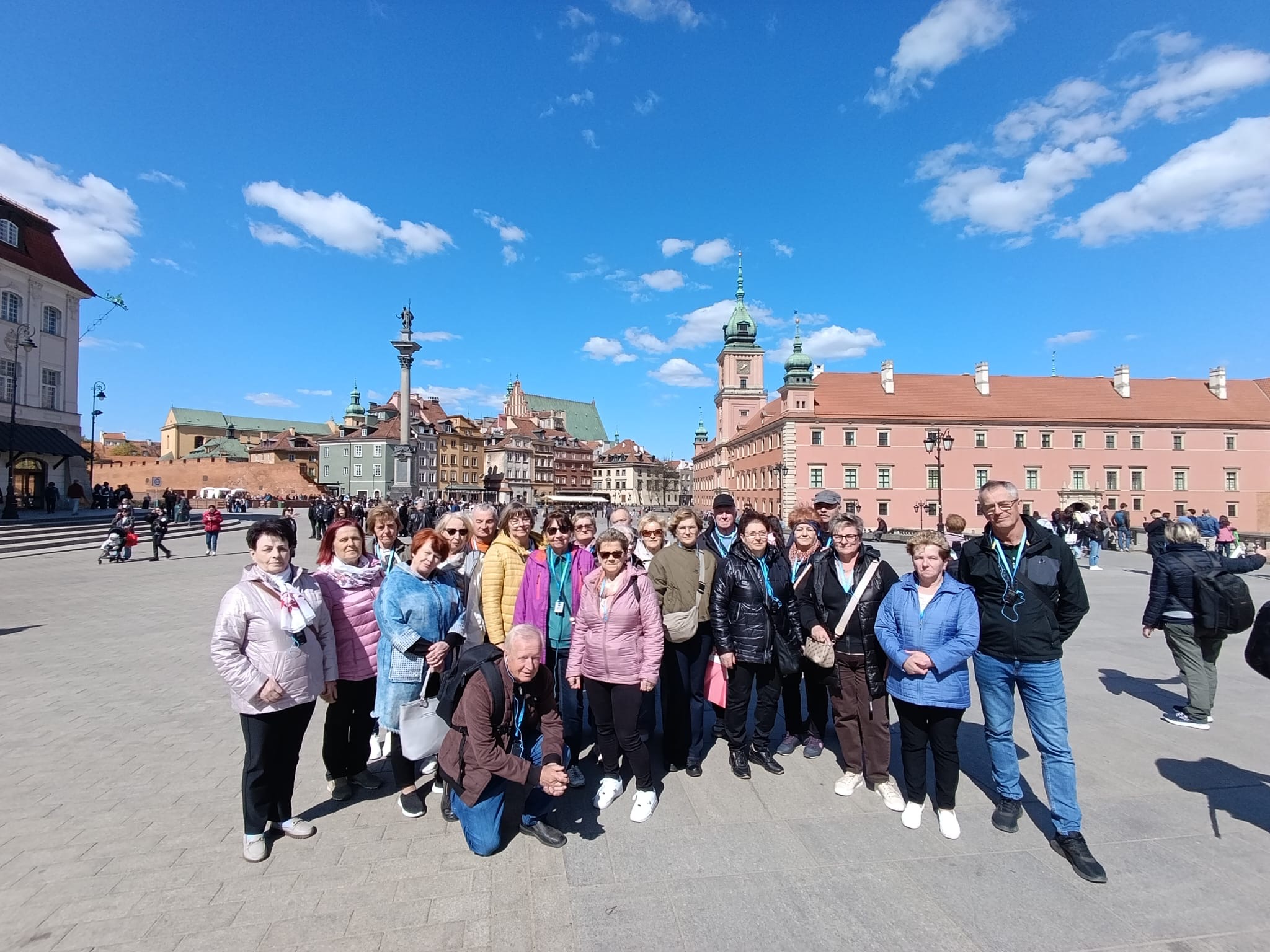 Seniorzy zwiedzili Warszawę