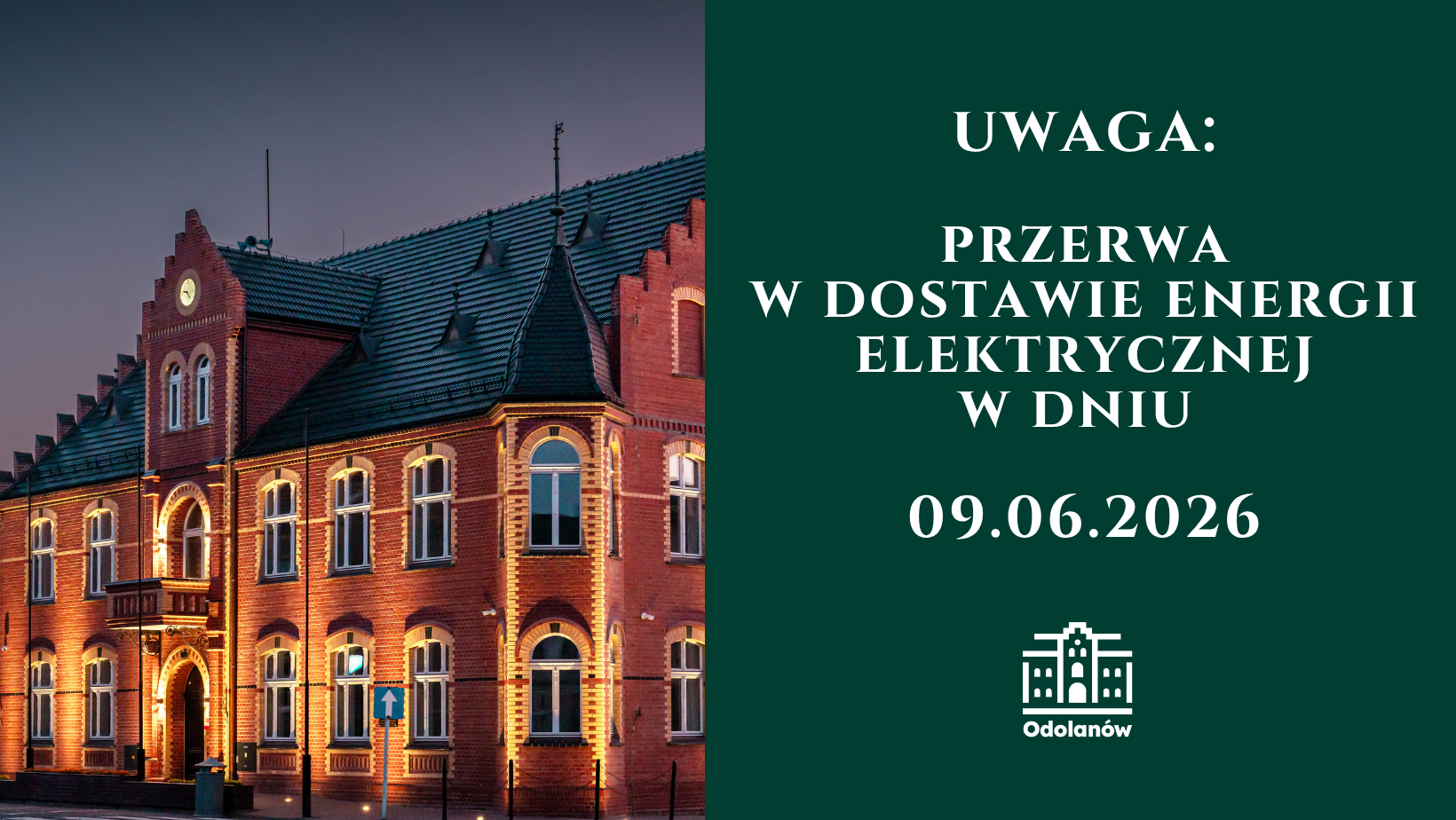 Komunikat dla Mieszkańców!