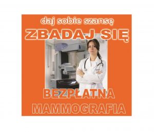 Bezpłatne badania mammograficzne
